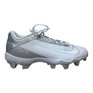 Nike Vapor Edge Shark 2 Football Cleats Mens Size 8.5 Silver Metallic DH5088-102